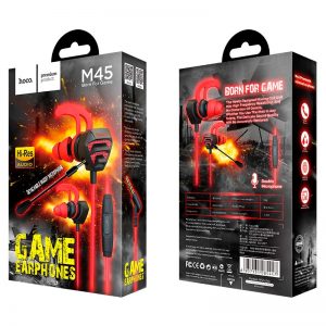 سماعة للالعاب مع مايك M45 Promenade Wired earphones 3.5mm