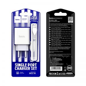 شاحن ايفون Wall charger C81A Asombroso set IPhone Lightning cable
