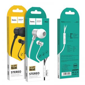 سماعات Wired earphones 3.5mm M63 Ancient sound with microphone