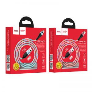 وصلة ميكرو يو اس بي مضيئة Micro-USB Cable U85 light streaming effect